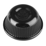 Ramequins cannelés en mélamine noirs 57mm Olympia Kristallon (Lot de 12) - NISBETS