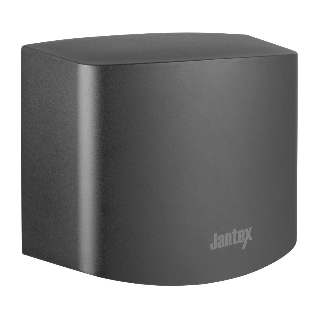 Sèche-mains en acier inoxydable Jantex noir - NISBETS