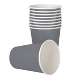 Gobelets simple paroi Fiesta Recyclable anthracite 340ml (lot de 1000) - NISBETS