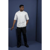 Veste col officier Southside blanche - NISBETS