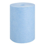 Chiffons de nettoyage compostables bleus Jantex Green (lot de 200)