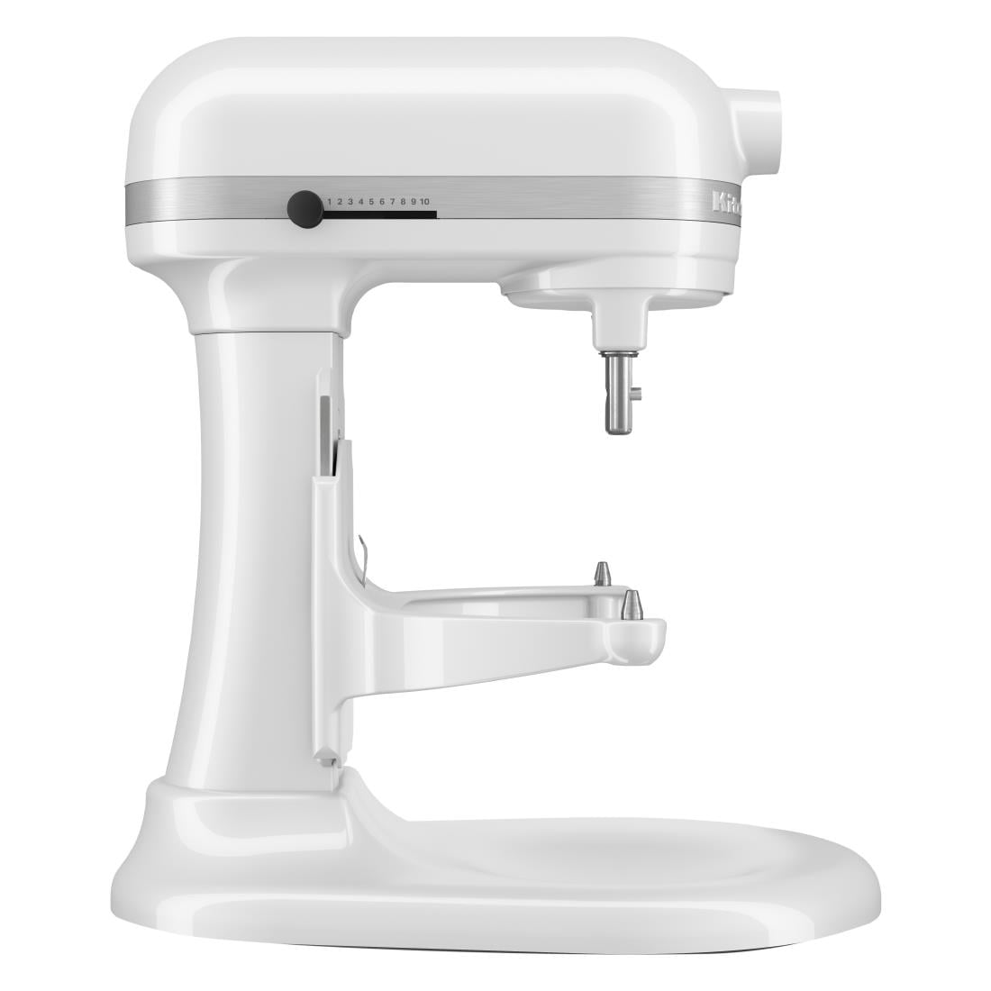 Robot pâtissier professionnel à bol relevable KitchenAid 5,2 L blanc - NISBETS