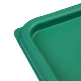 Couvercle carré vert grand Hygiplas - NISBETS
