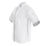 Veste de cuisine blanche à manches courtes Southside - NISBETS