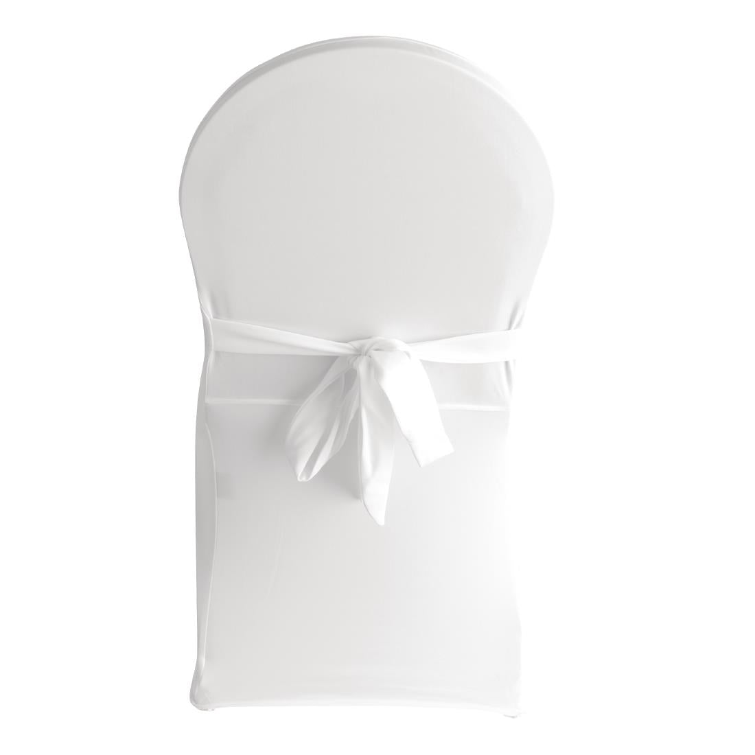 Housse de chaise de banquet Bolero blanche - NISBETS