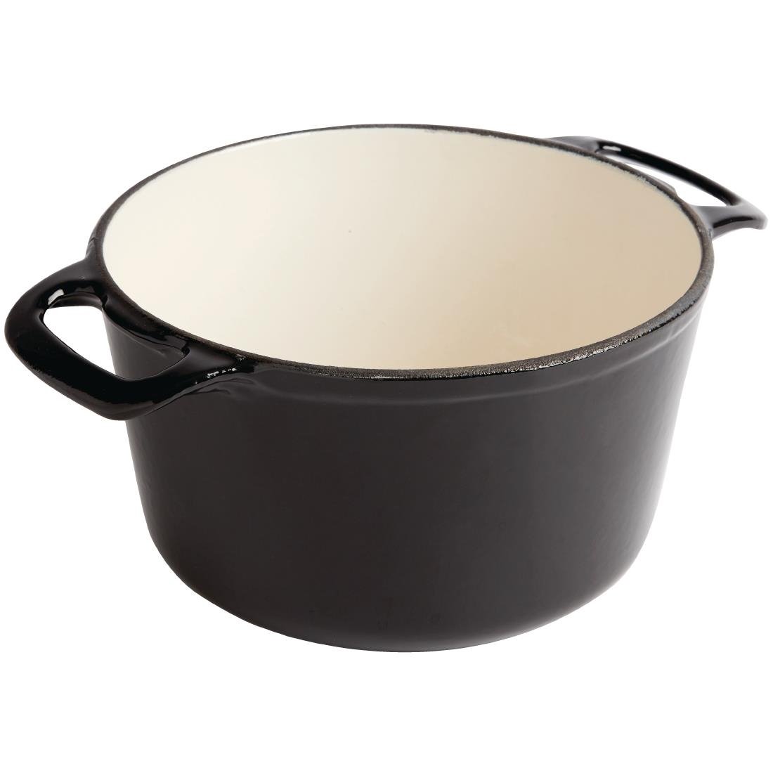 Ensemble 1 cocotte et 1 plat à rôtir en fonte Vogue Cook Like A Pro - NISBETS