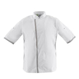 Veste de cuisine blanche à manches courtes Southside - NISBETS