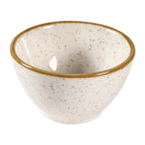 Pots à sauce Churchill Stonecast Barley White 110ml (Lot de 12)