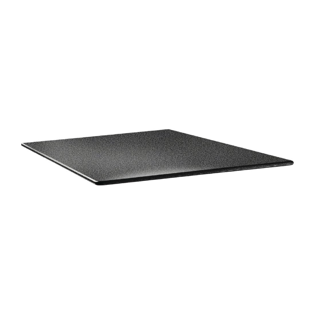 Plateau de table carré Topalit Smartline 70x70cm anthracite - NISBETS