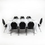 Table pliante rectangulaire Bolero blanche 1,8m - NISBETS