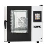 Four mixte compact à écran tactile Buffalo 7 x GN 1/1 avec support et kit d'installation