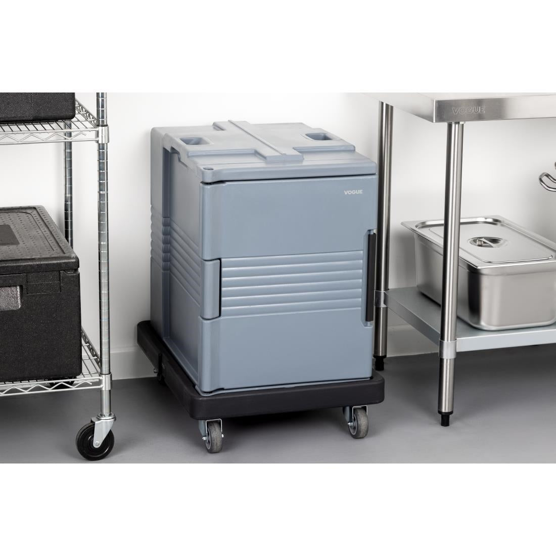 Chariot de transport Vogue Thermo-Box 600 noir