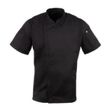 Veste de cuisine mixte Cool Vent Chef Works Urban Springfield noire - NISBETS