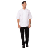 Veste de cuisine mixte blanche Chef Works Montreal Cool Vent - NISBETS