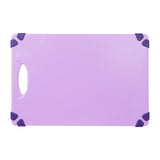 Planche à découper antidérapante professionnelle Hygiplas violette 458x306mm