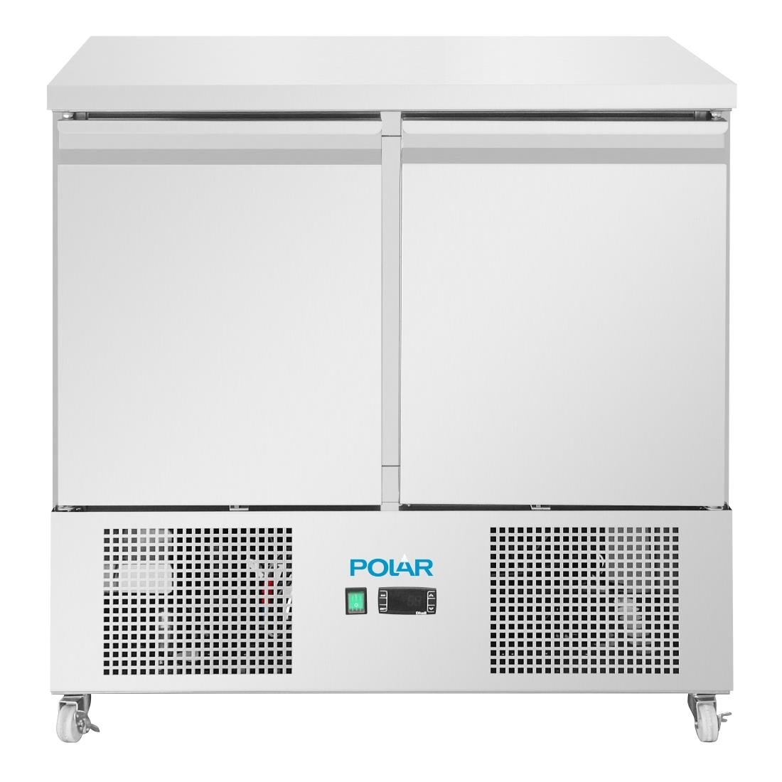 Comptoir à salade Polar série U froid ventilé - NISBETS