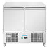 Comptoir à salade Polar série U froid ventilé - NISBETS