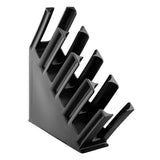 Porte-gobelets en  polypropylene noir Kristallon Olympia 4 emplacements