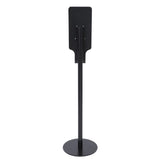 Borne d hygiène noire avec support AutoFoam Rubbermaid - NISBETS