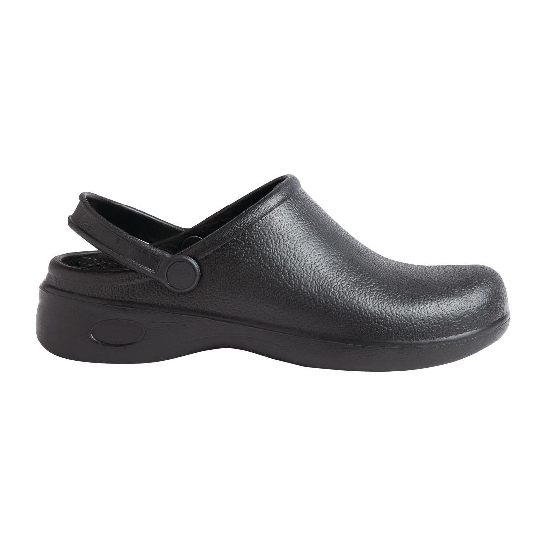 Sabots de cuisine noirs Nisbets Essentials - Taille 44-45