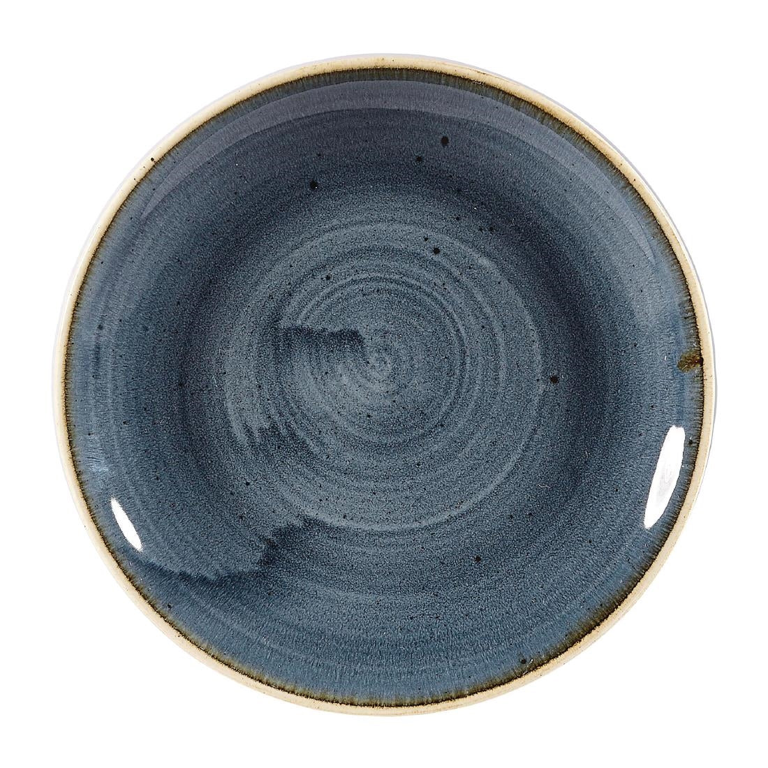 Assiettes rondes Churchill Stonecast Blueberry 165mm (Lot de 12)