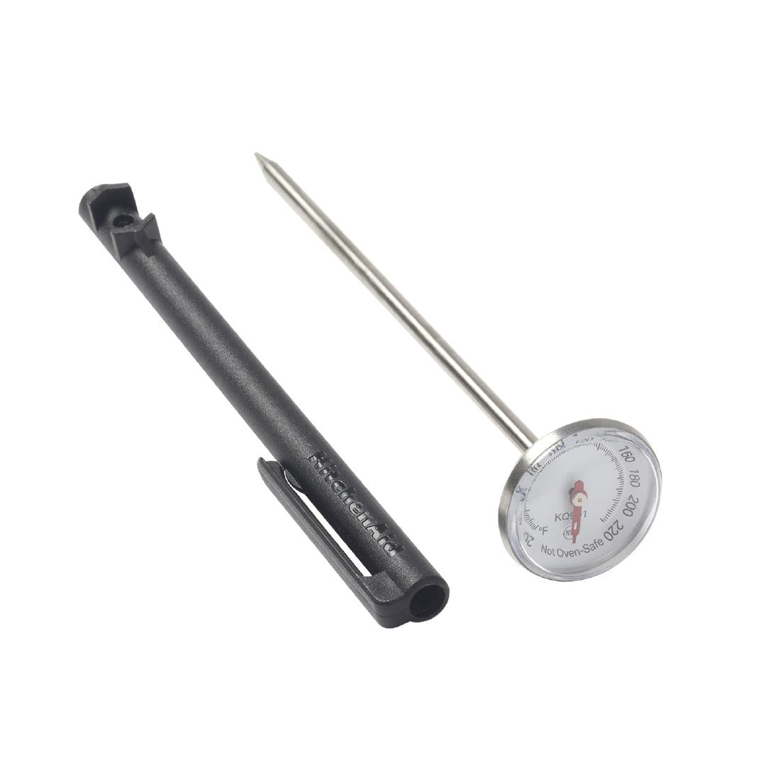 Thermomètre à viande à lecture rapide KitchenAid avec étui noir 2,54 cm