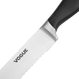 Couteau à trancher dentelé Soft Grip Vogue 30cm - NISBETS
