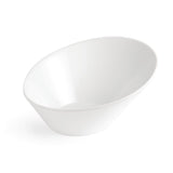 Bols ovales inclinés Olympia Whiteware 222 x 246mm (Lot de 3) - NISBETS