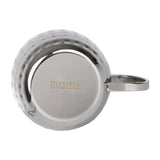Mugs en acier inoxydable martelé Olympia Barware 440ml