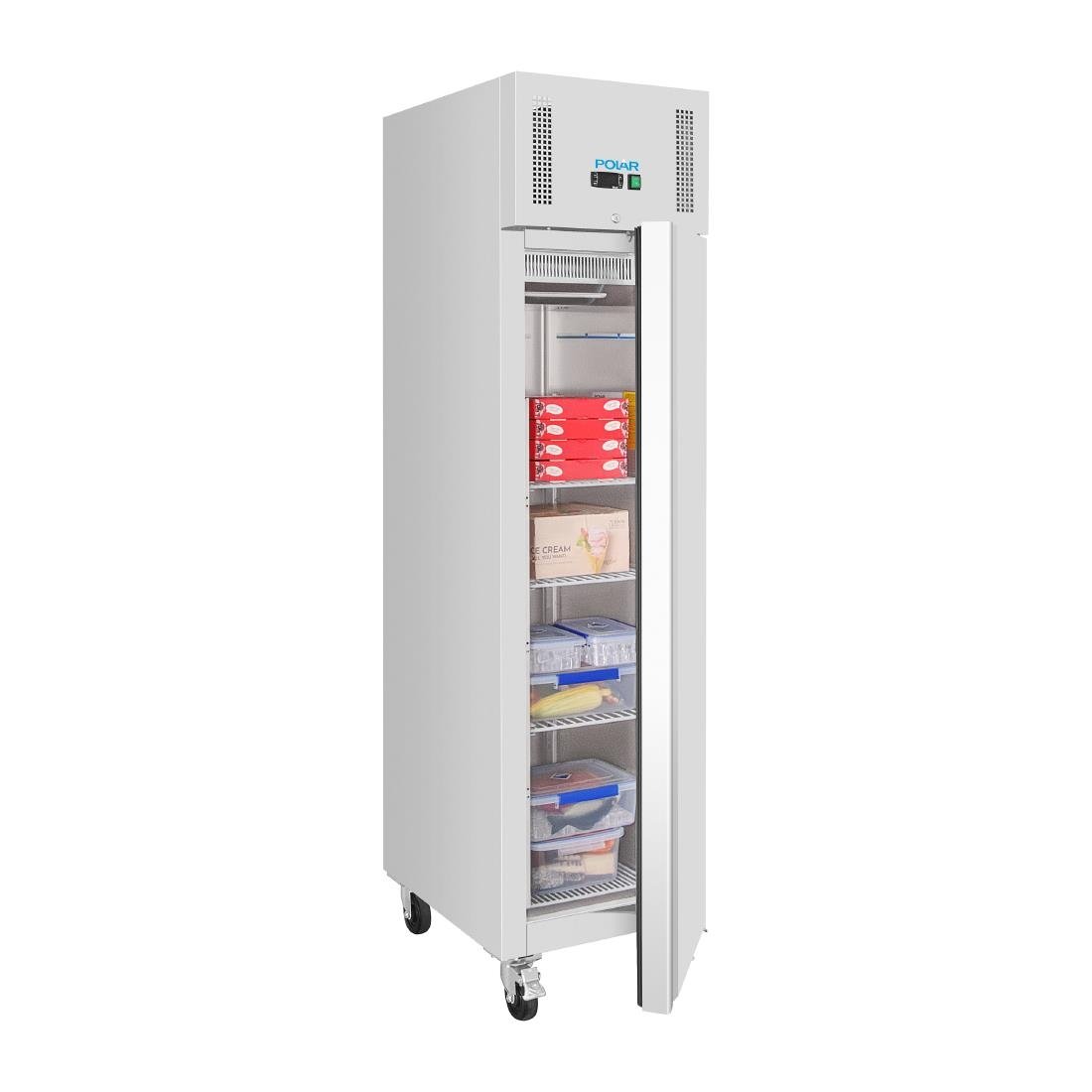 Armoire réfrigérée négative GN Slimline une porte Polar série U 292 L - NISBETS