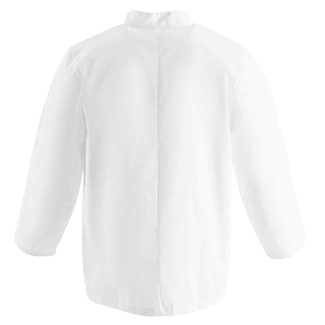 Veste de cuisine mixte Whites Vegas manches longues blanche - NISBETS
