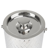 Seau à glace en inox double paroi Olympia Geo 2L