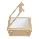Boîtes alimentaires moyennes en carton avec fenêtre recyclables Huhtamaki 1070ml (lot de 270) - NISBETS