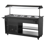 Buffet réfrigéré Polar série G noir - NISBETS