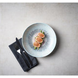 Assiettes coupes rondes Churchill Studio Prints Fusion Blue 182mm (Lot de 12)