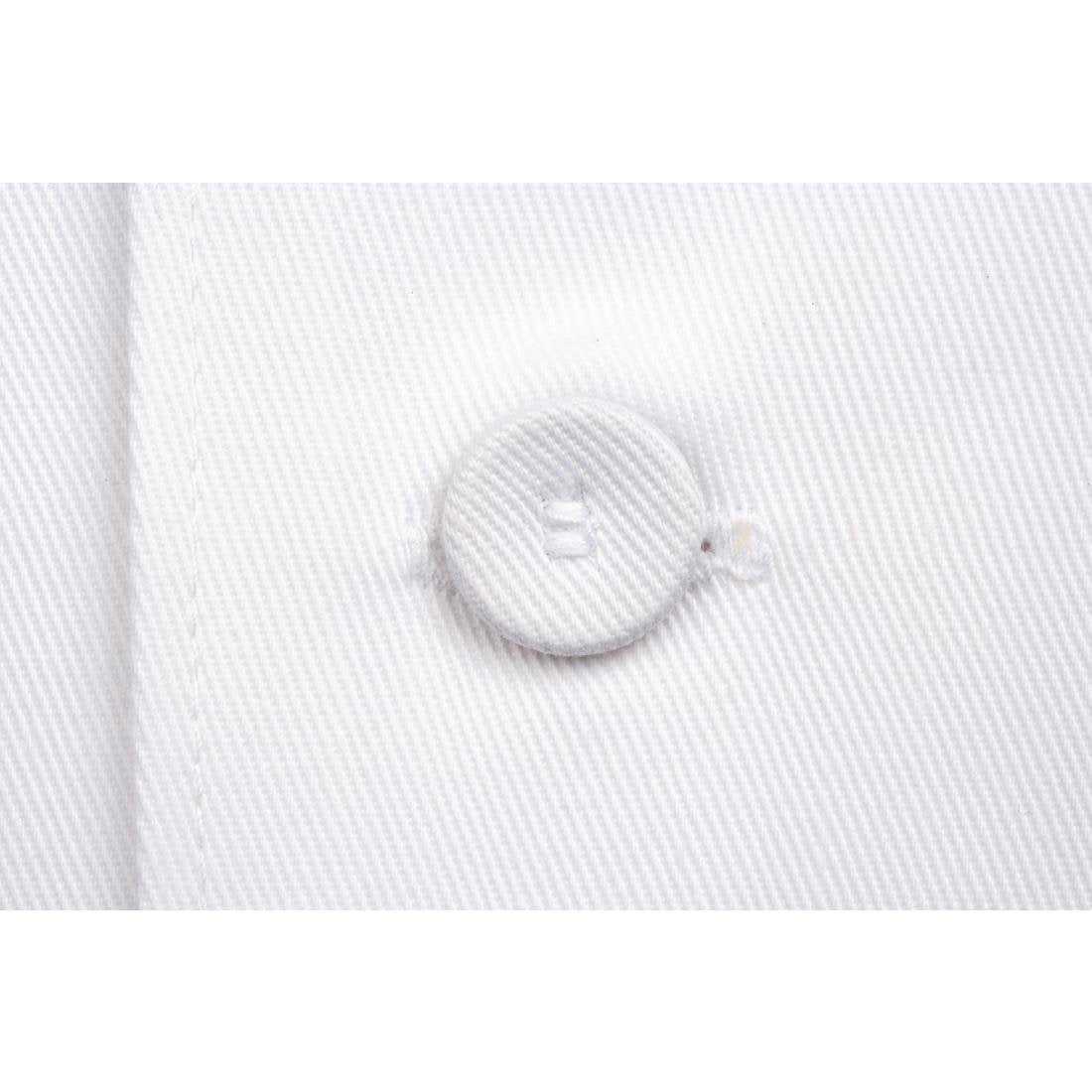 Veste de cuisine mixte blanche à manches longues Chef Works Calgary Cool Vents - Taille S