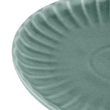 Assiettes plates Olympia Corallite vertes 205 mm (lot de 6)