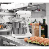 Batteur K5 KitchenAid blanc 5KPM5EWH - NISBETS