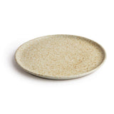 Assiettes plates beige moucheté Olympia Canvas 26,5 cm  (Lot de 6) - NISBETS