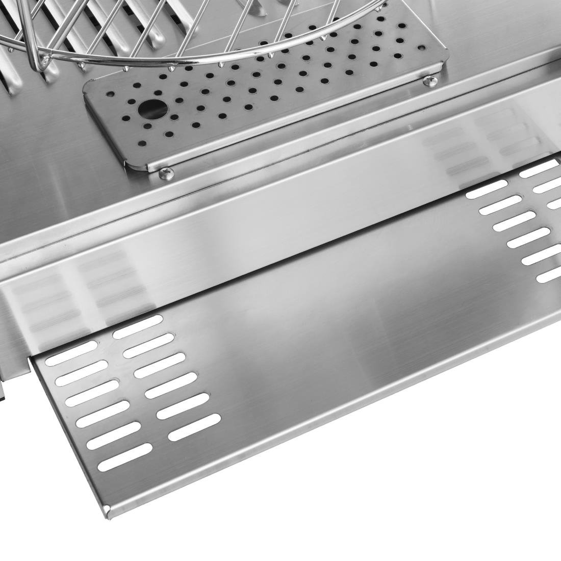 Vitrine chauffante rotative pour pizzas Buffalo 4 niveaux - NISBETS