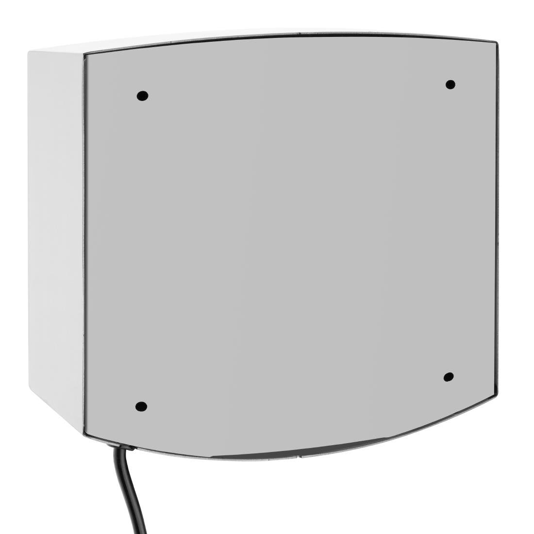 Sèche-mains en acier inoxydable Jantex argent brossé - NISBETS