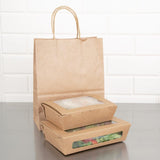 Boîtes salade compostables avec fenêtre en PLA Fiesta Compostable 1 - NISBETS