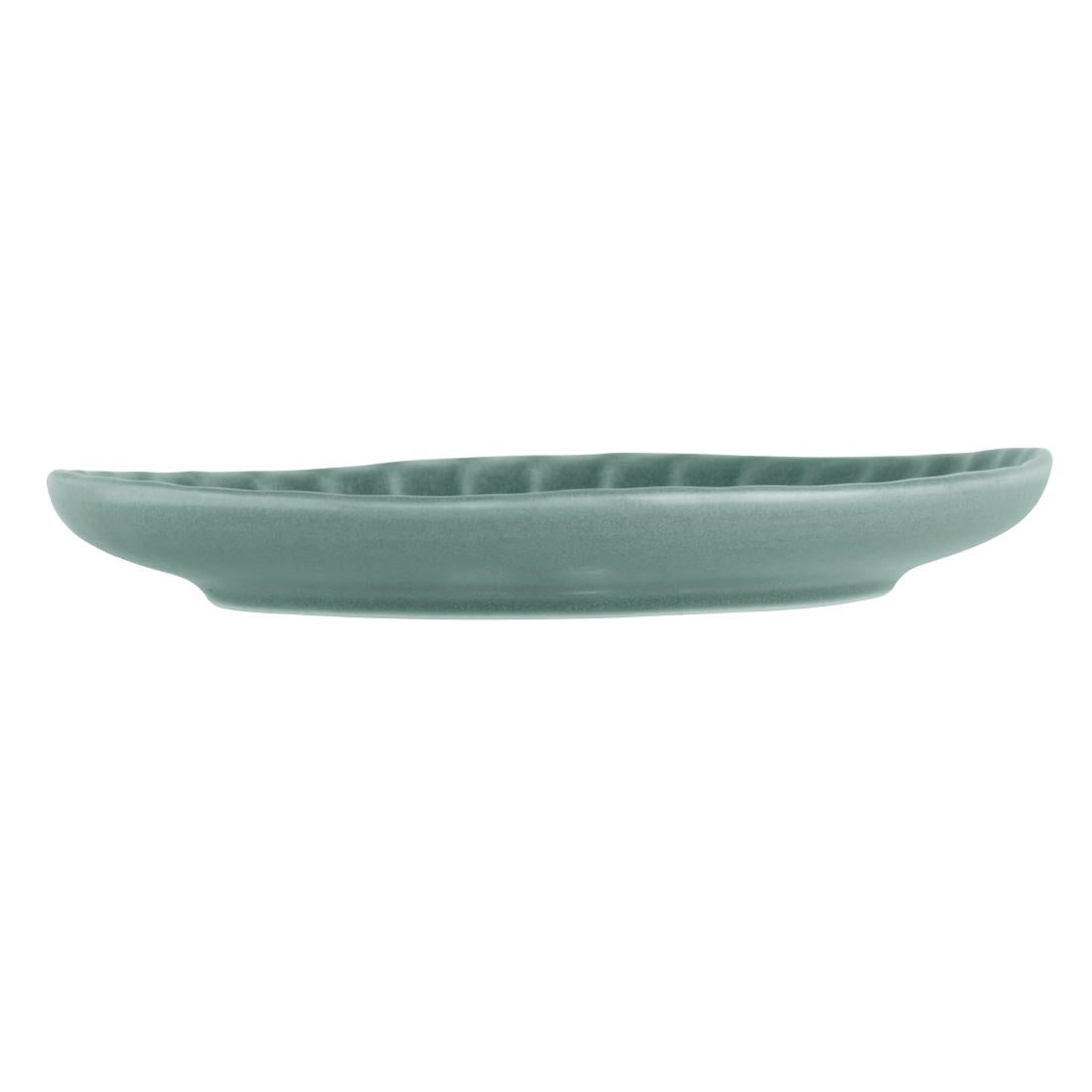 Assiettes plates Olympia Corallite vertes 205 mm (lot de 6)