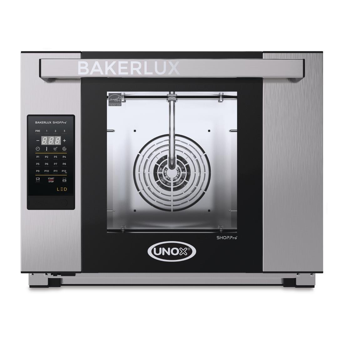 Four à convection avec humidificateur Unox Bakerlux SHOP Pro Arianna Led 4 plaques 460 x 330mm