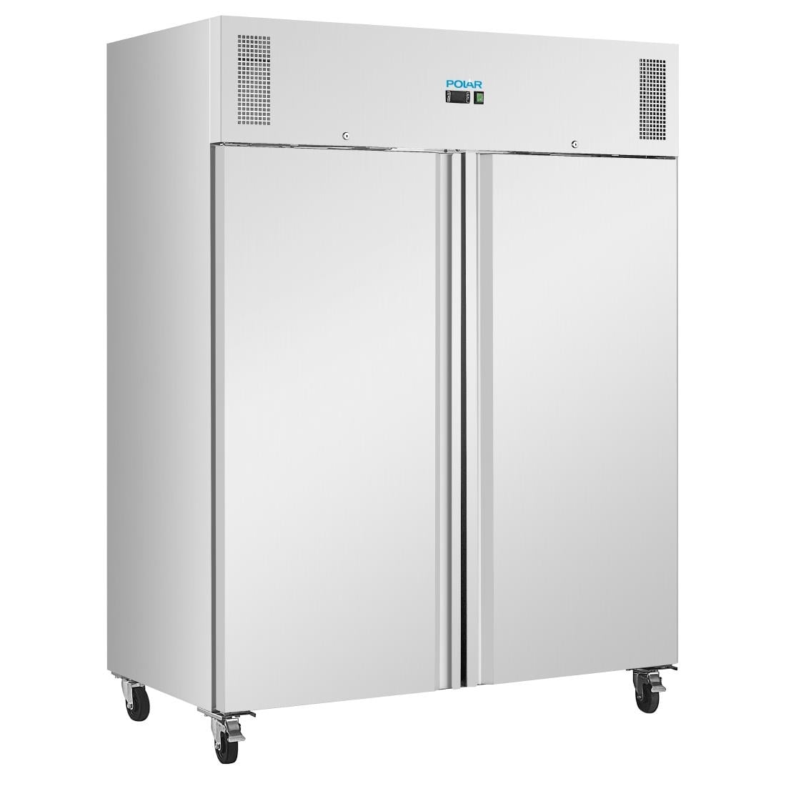 Armoire réfrigérée positive OU négative deux portes Polar série U 1300L - NISBETS