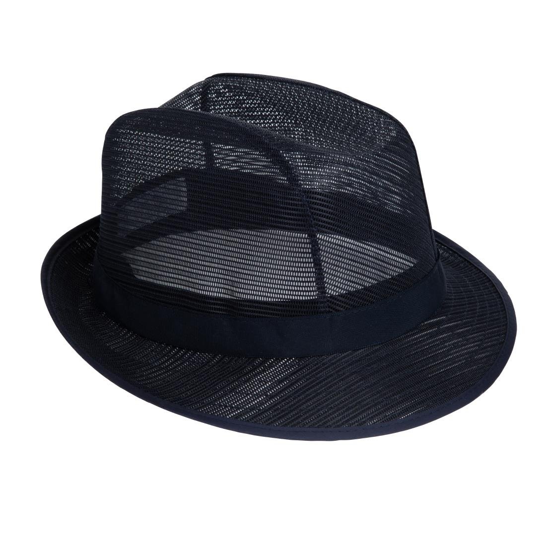 Chapeau Trilby bleu marine - NISBETS