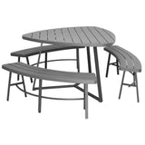 Table de pique-nique avec bancs Bolero Valletta - NISBETS