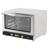 Four pâtissier à convection 4 niveaux avec humidificateur Buffalo 100 L triphasé - NISBETS