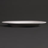 Assiettes à bord large Olympia Linear 310mm (Lot de 6)