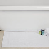 Tapis de bain Mitre Essentials Capri blanc - NISBETS
